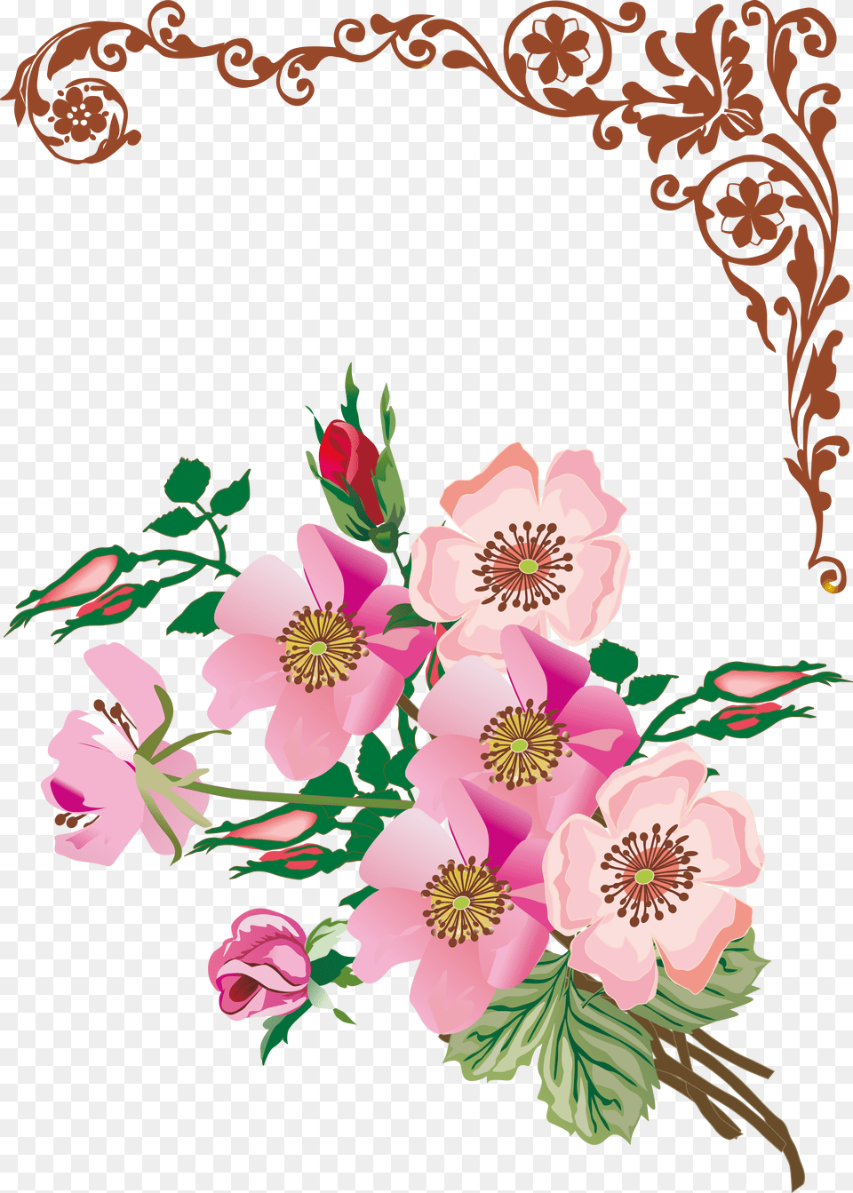 Floral Design Flower, Art, Floral Design, Graphics, Pattern Free Png Download