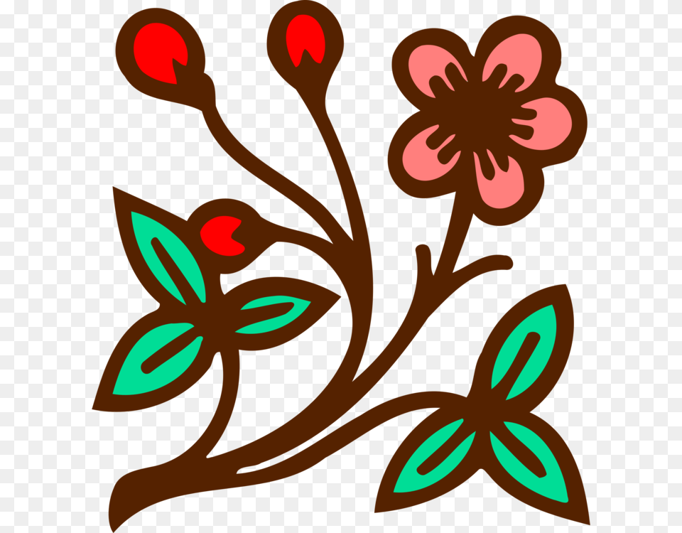 Floral Design Stencil Designs Art Embroidery Drawing Flower Floral Design, Graphics, Pattern, Plant Free Png Download