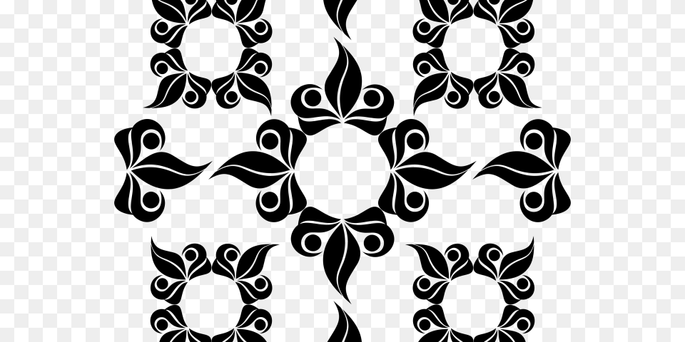 Floral Designs Design, Gray Free Png