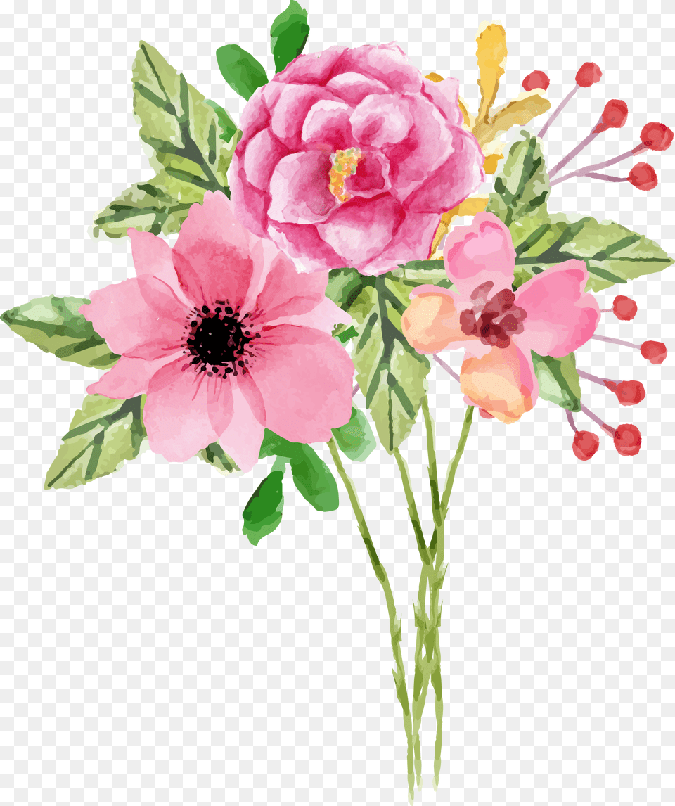Floral Digital Elements, Flower Arrangement, Plant, Flower, Flower Bouquet Png