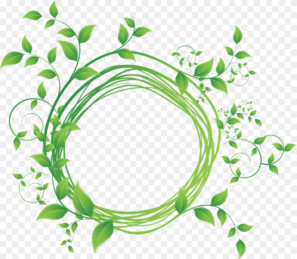 Floral Frame, Art, Floral Design, Graphics, Green Free Transparent Png