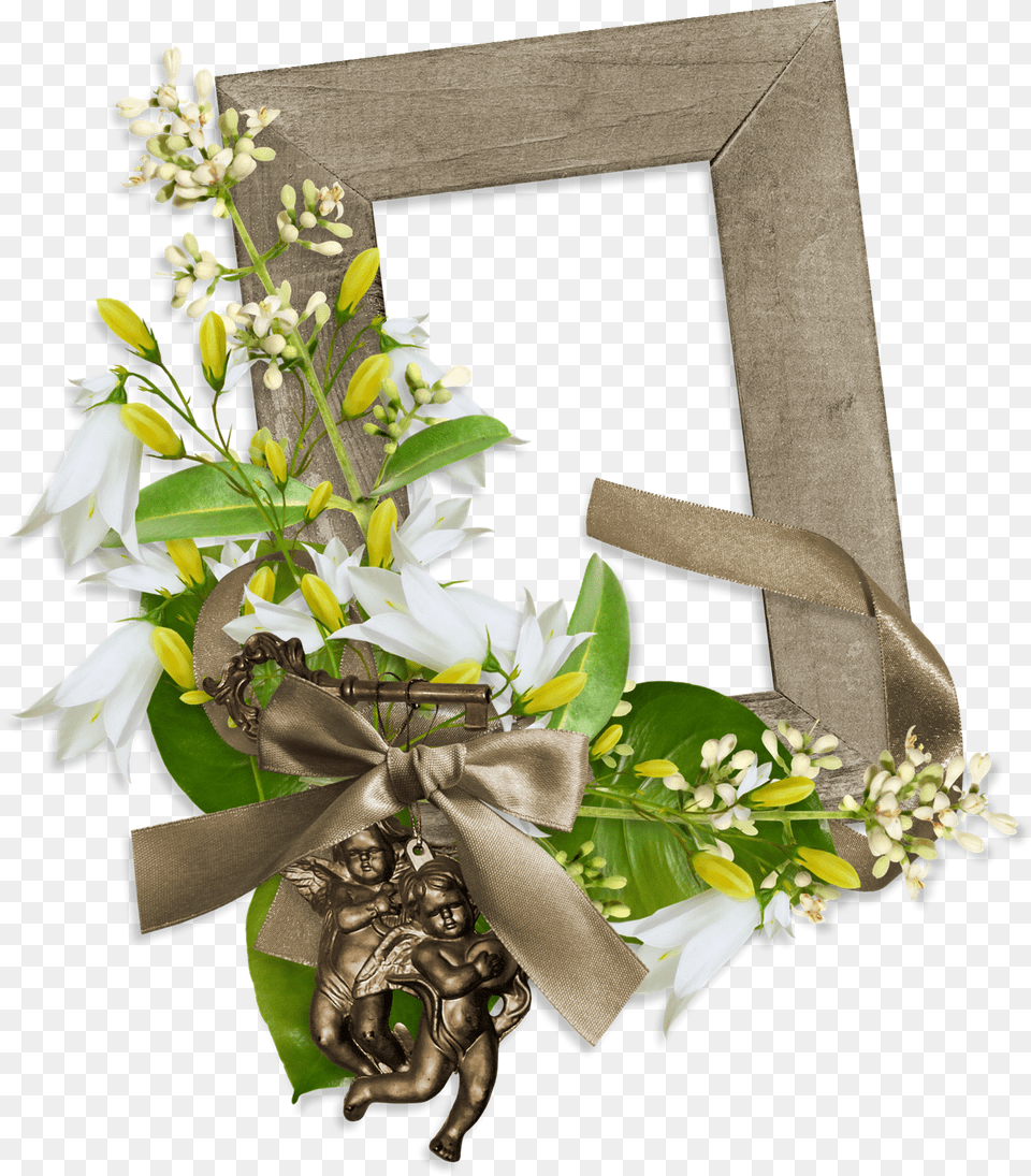 Floral Frame, Flower, Flower Arrangement, Flower Bouquet, Plant Png