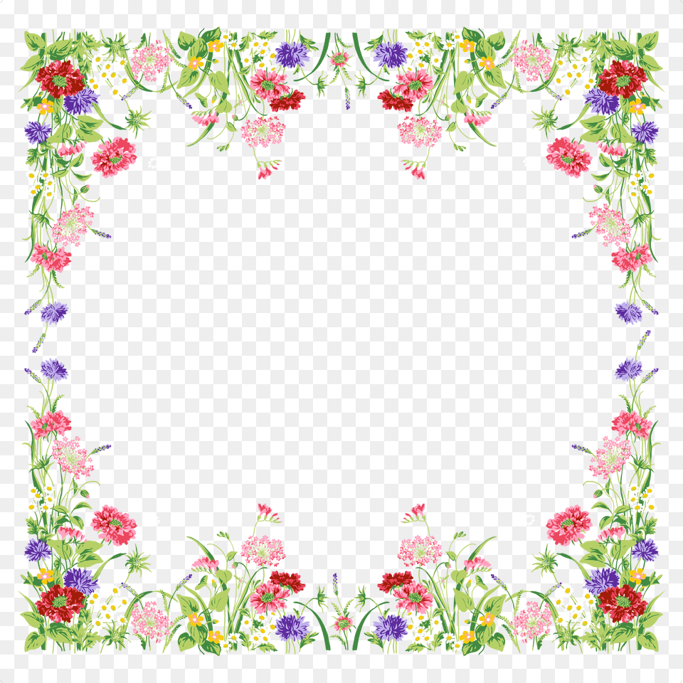 Floral Frame, Art, Floral Design, Graphics, Pattern Png