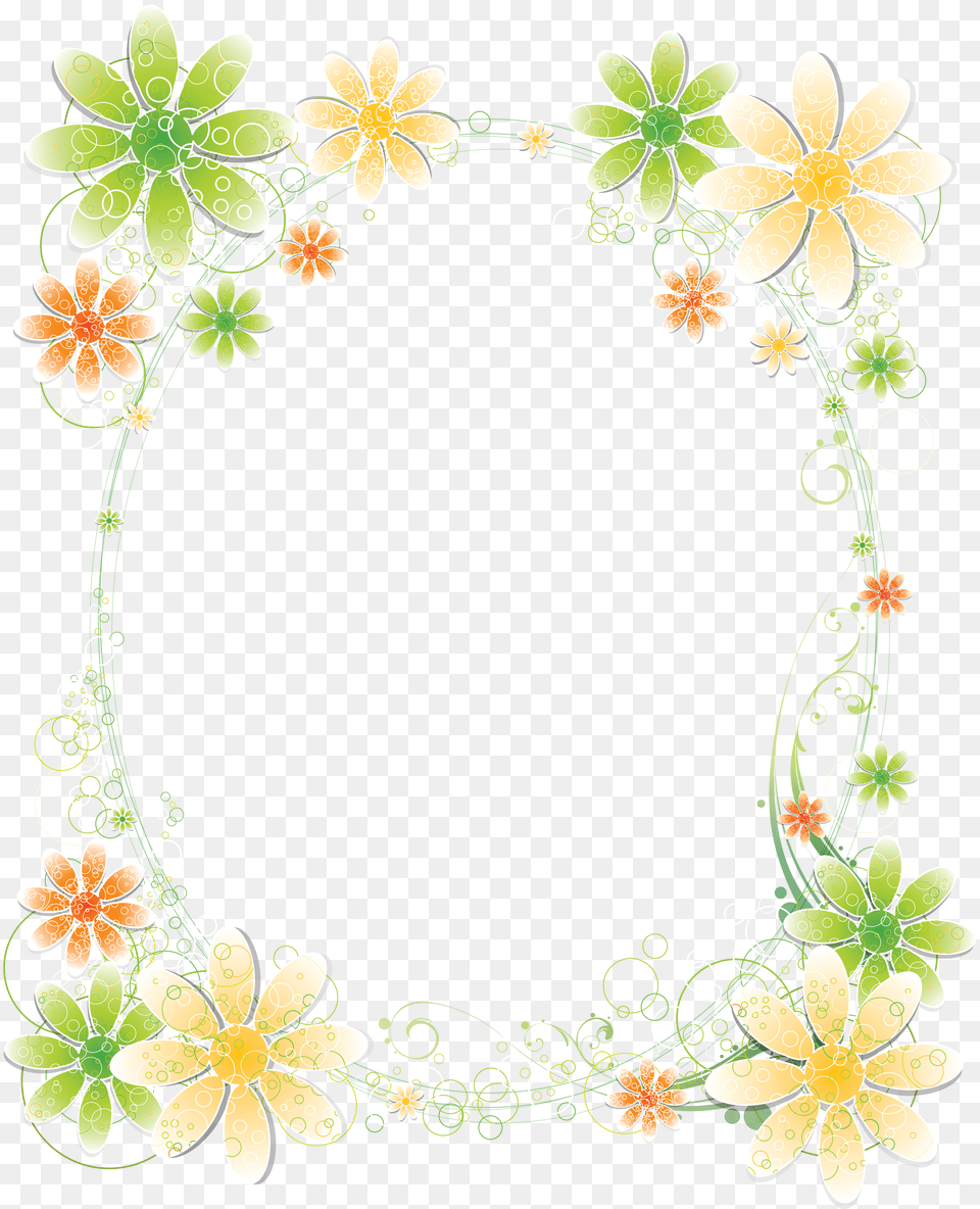 Floral Frame, Animal, Dinosaur, Reptile, T-rex Free Png