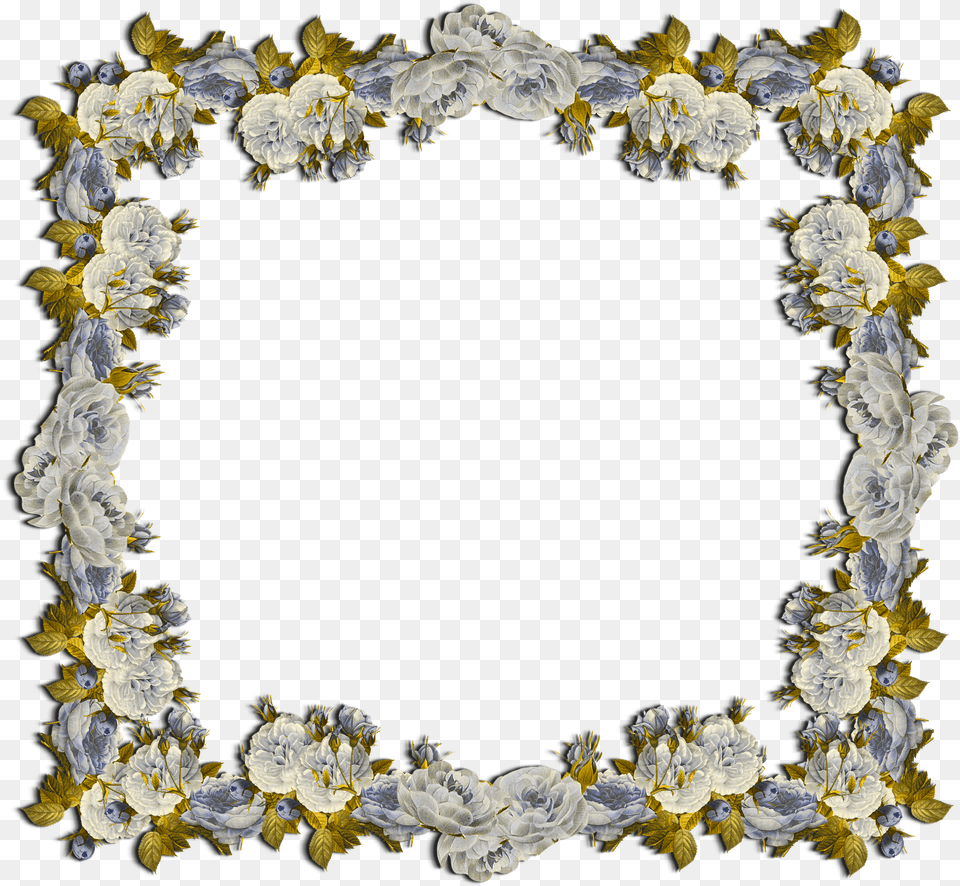 Floral Frame, Accessories, Flower, Flower Arrangement, Plant Png