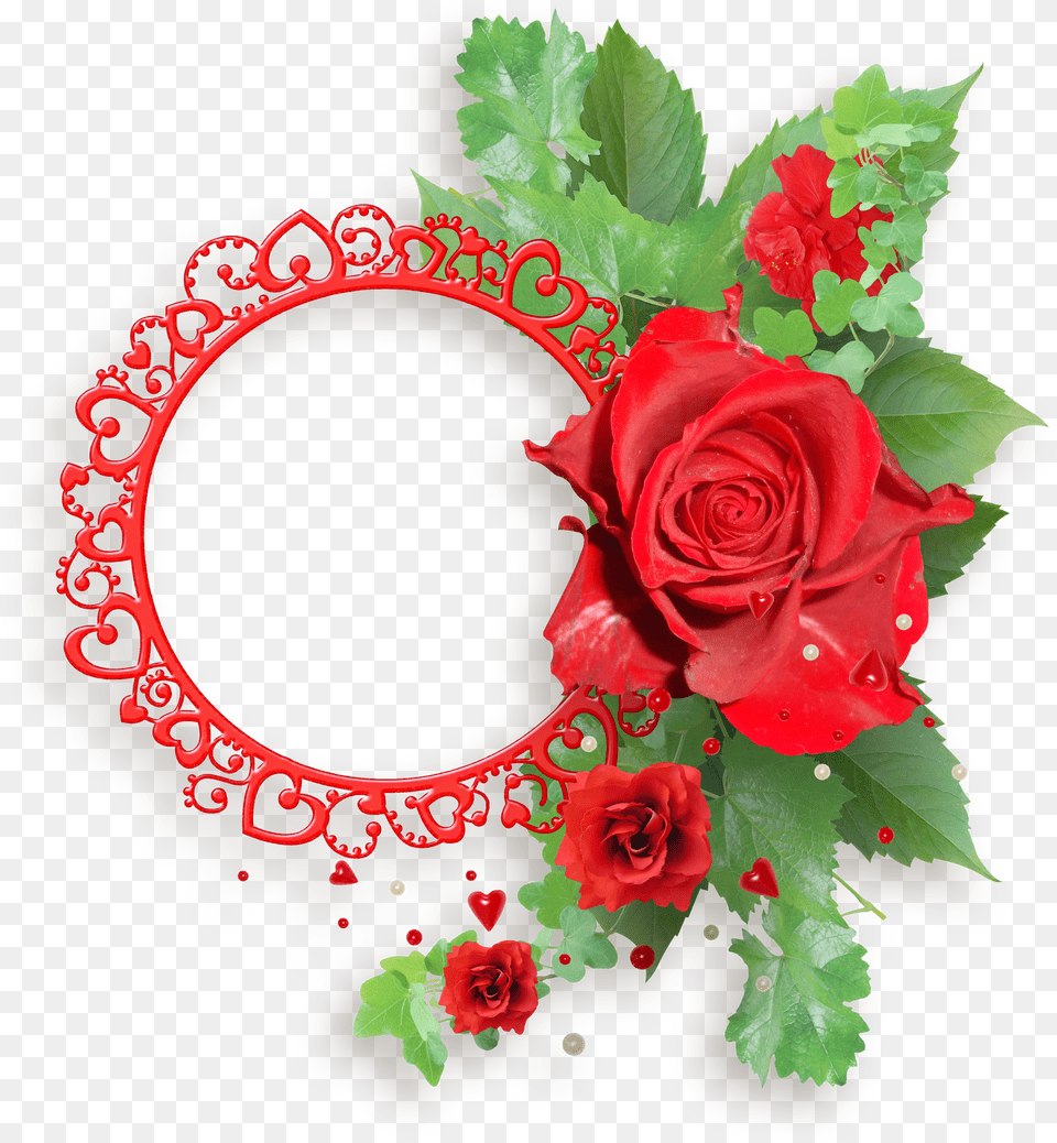 Floral Frame Free Transparent Png