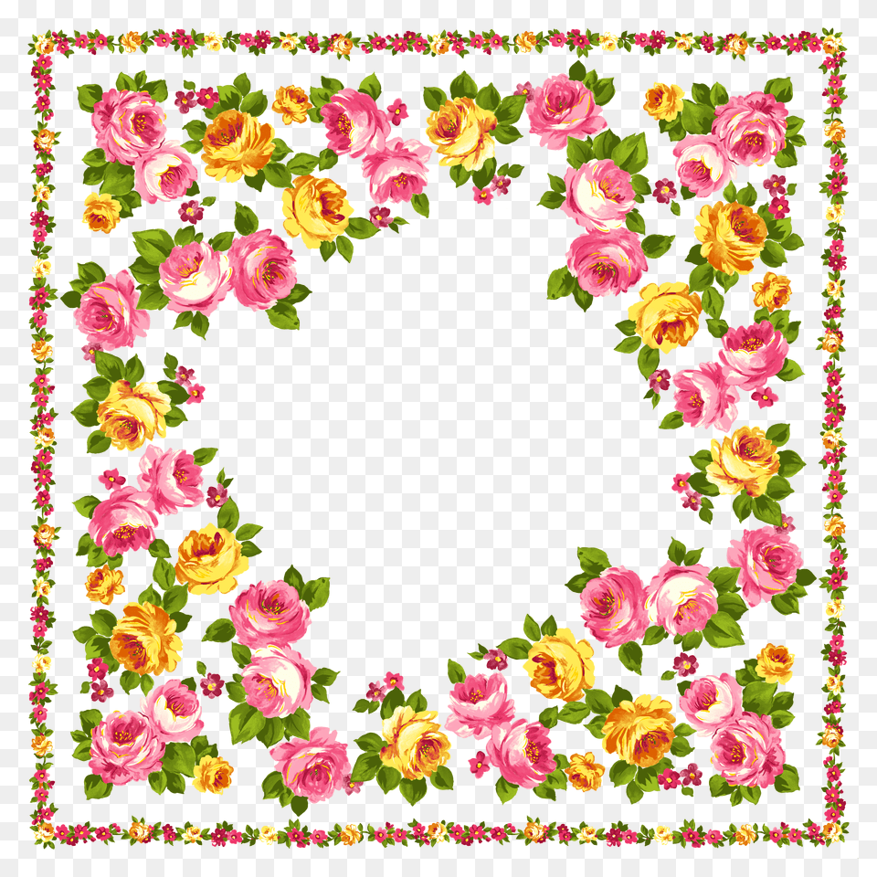 Floral Frame Png Image