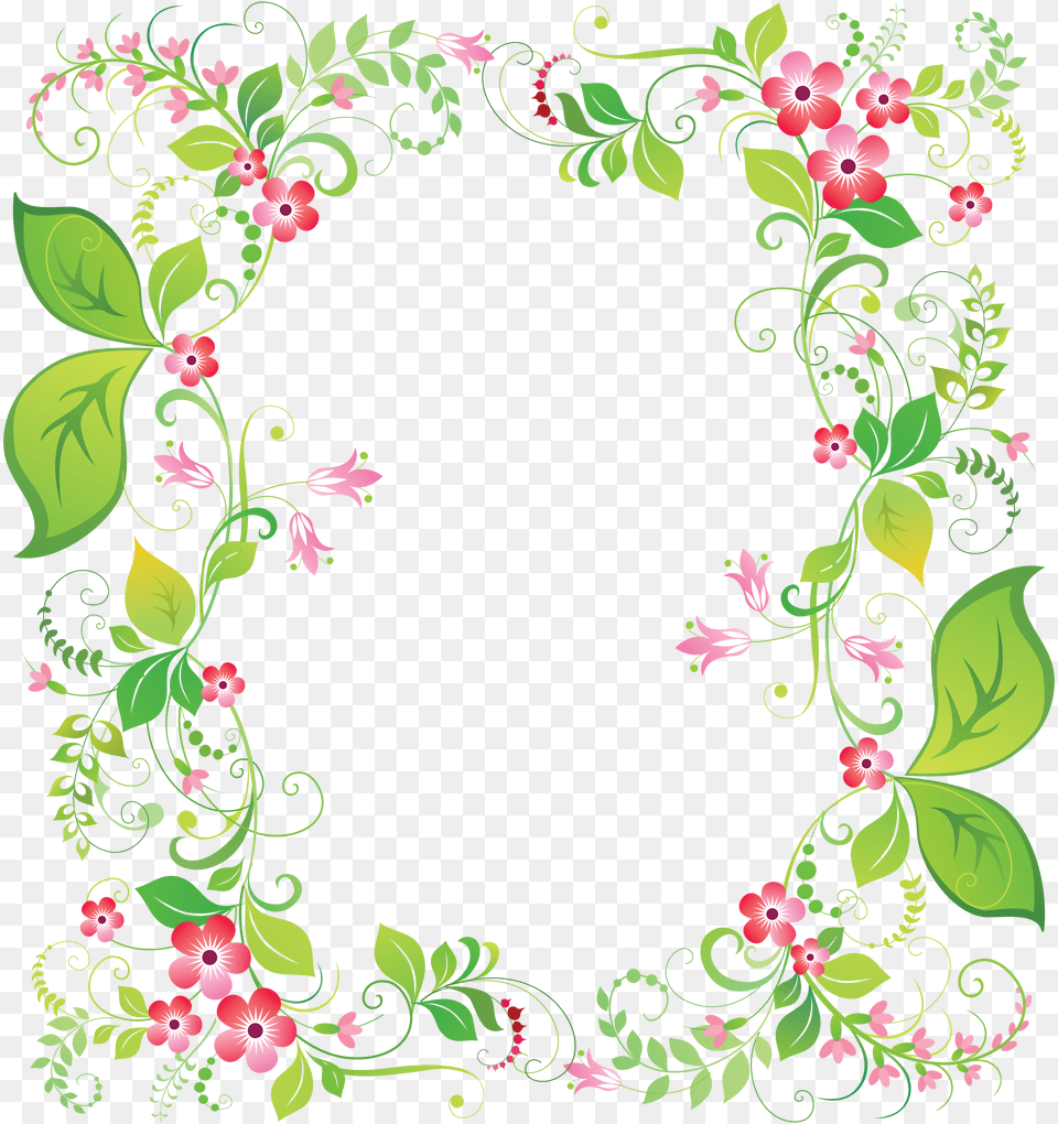 Floral Frame, Art, Floral Design, Graphics, Pattern Png