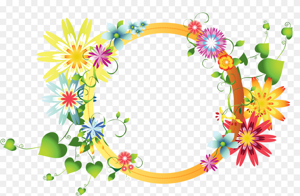 Floral Frame, Art, Graphics, Floral Design, Pattern Free Png