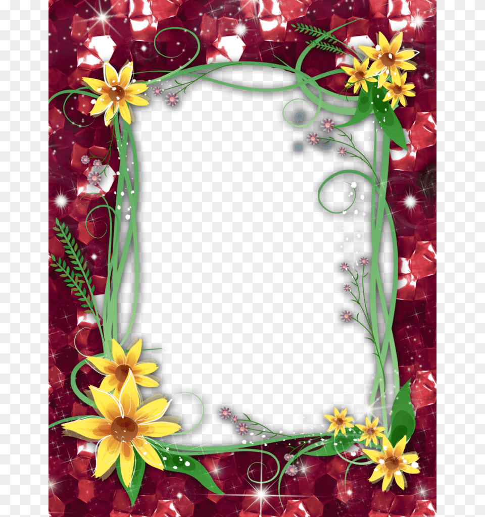 Floral Frame, Art, Floral Design, Graphics, Pattern Free Png Download