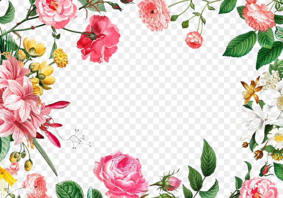 Floral Frame, Art, Pattern, Graphics, Floral Design Free Png