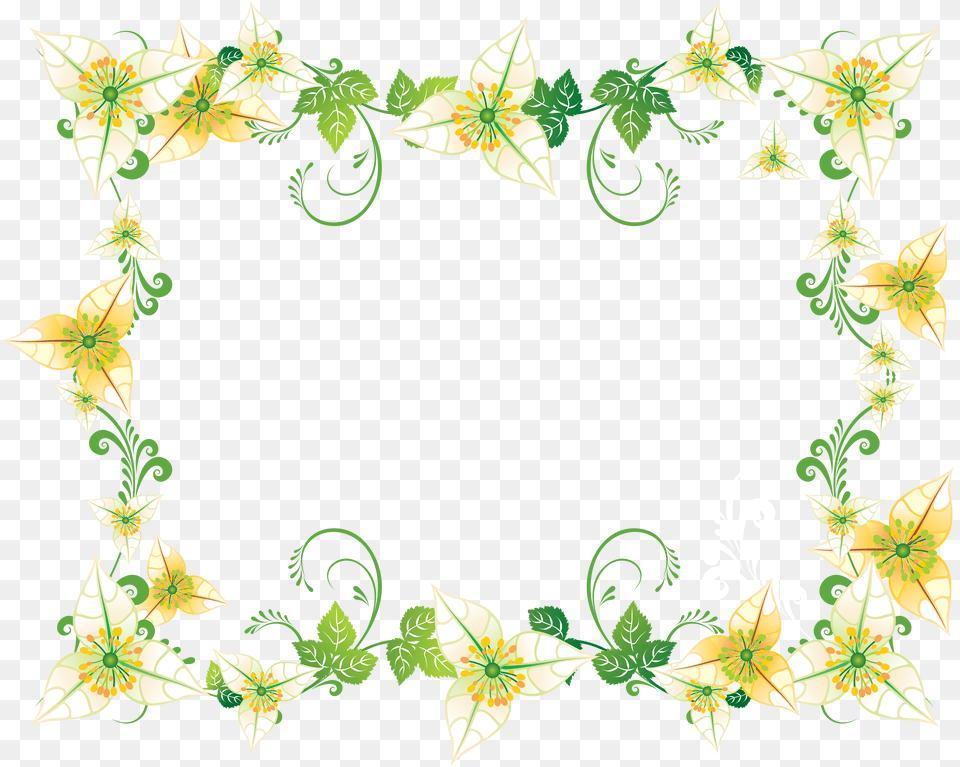 Floral Frame, Art, Floral Design, Graphics, Leaf Free Transparent Png