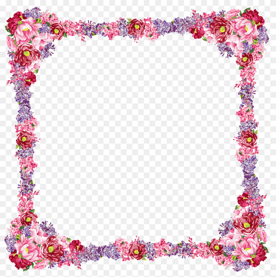 Floral Frame Free Png