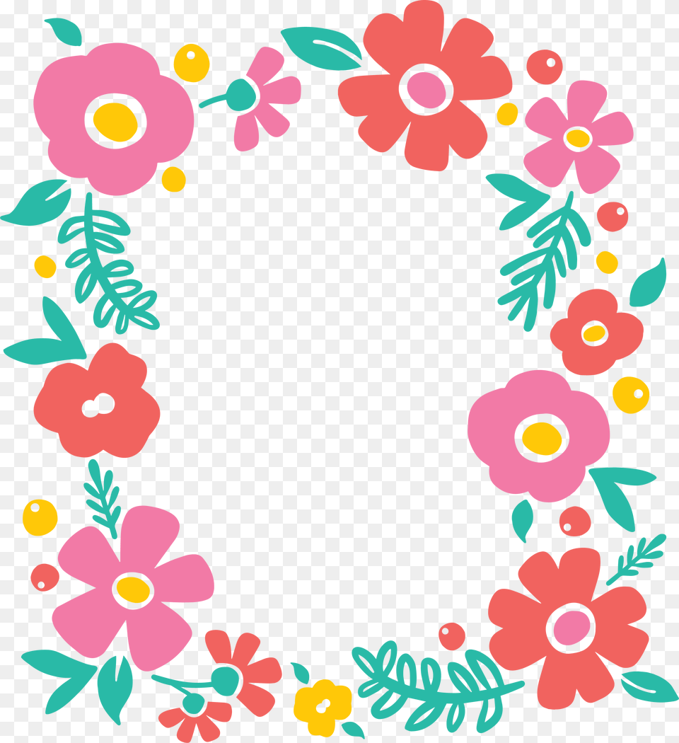 Floral Frame, Art, Floral Design, Graphics, Pattern Free Png Download