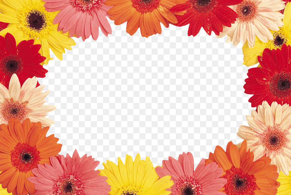 Floral Frame, Astronomy, Moon, Nature, Night Free Transparent Png