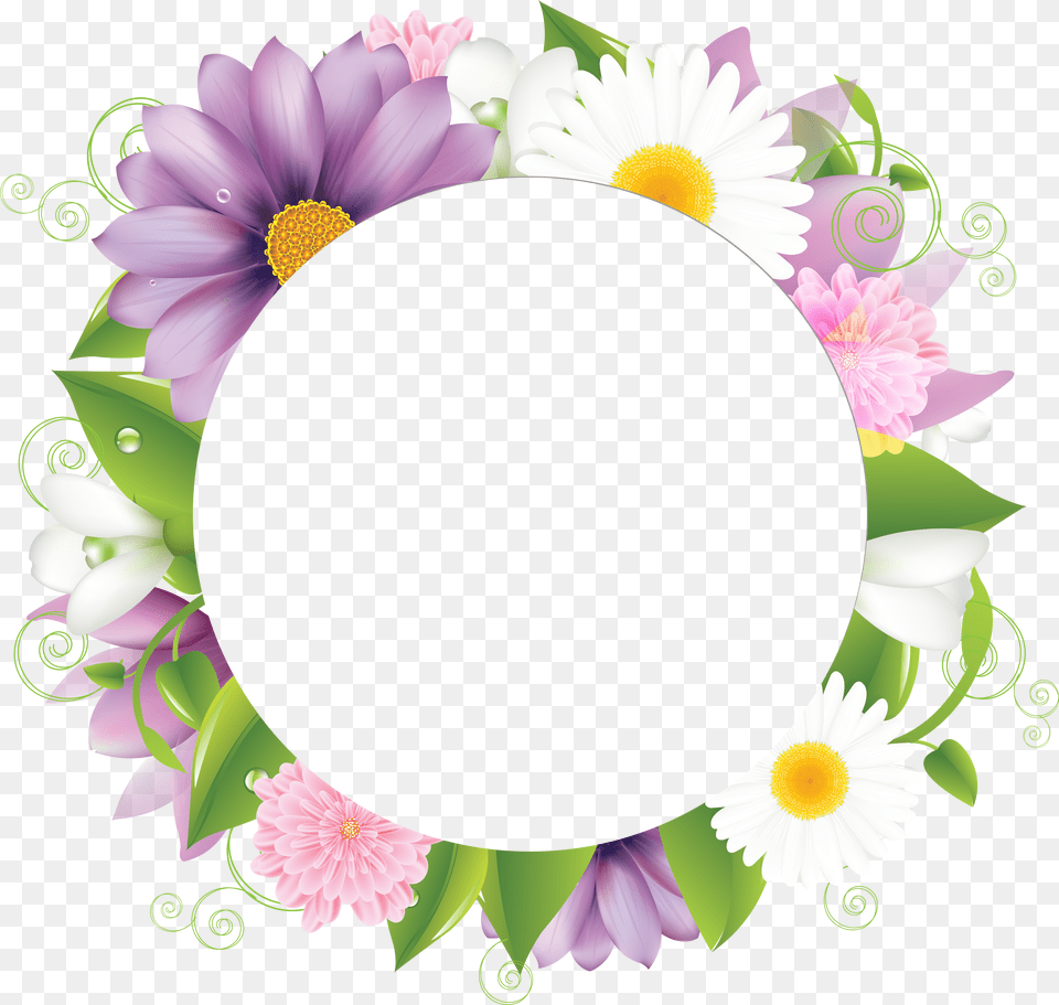 Floral Frame, Scale, Cross, Symbol Free Png Download