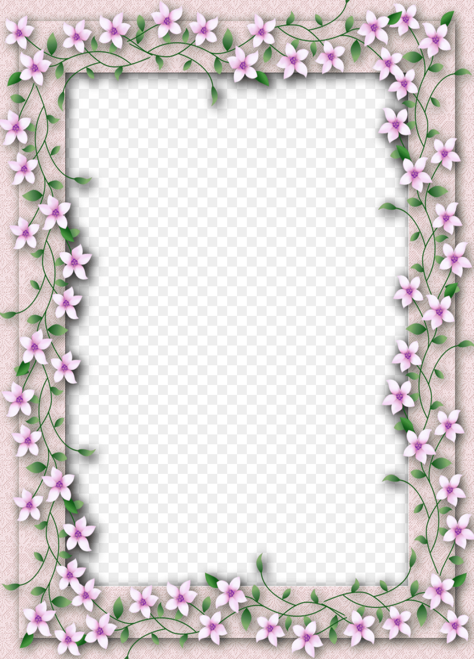 Floral Frame, Pattern, Flower, Plant Free Png