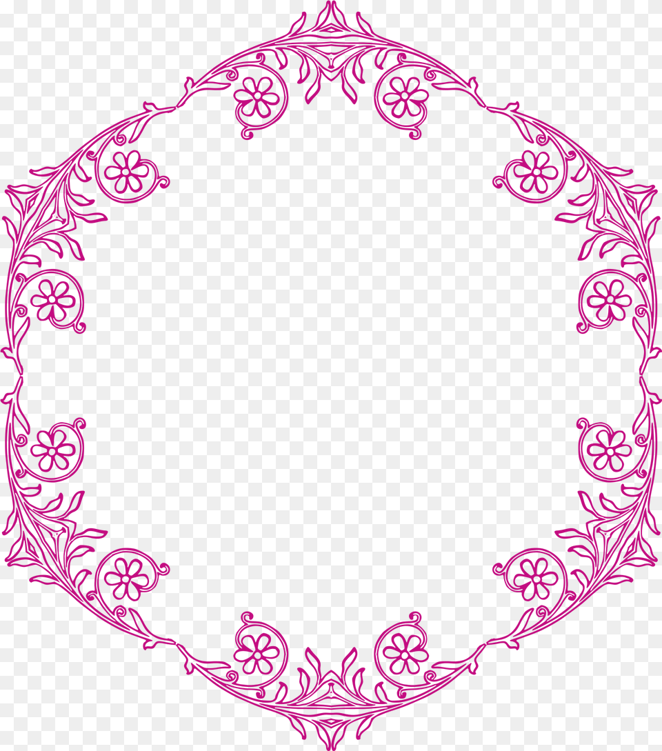 Floral Frame Borders Vector Black And White, Pattern, Art, Floral Design, Graphics Free Transparent Png