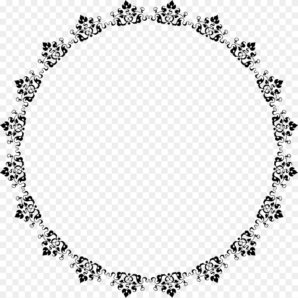 Floral Frame Clipart, Home Decor, Oval, Pattern, Accessories Free Png Download