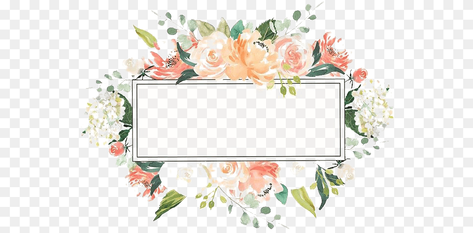 Floral Frame Clipart Watercolor Floral Frame, Pattern, Art, Floral Design, Graphics Free Transparent Png