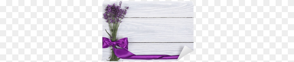 Floral Frame From Flowers Of Lavender And Purple Ribbon Lavender Flower Frame, Flower Arrangement, Plant, Flower Bouquet Free Transparent Png