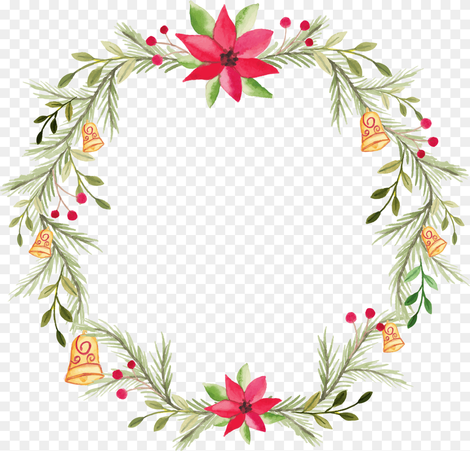 Floral Frame Konfest, Plant, Wreath, Pattern Png Image