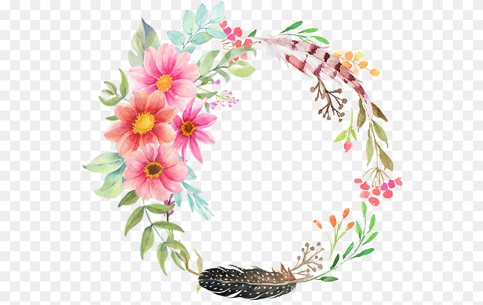 Floral Frame Transparent All Flower Ring Free, Art, Floral Design, Graphics, Pattern Png Image