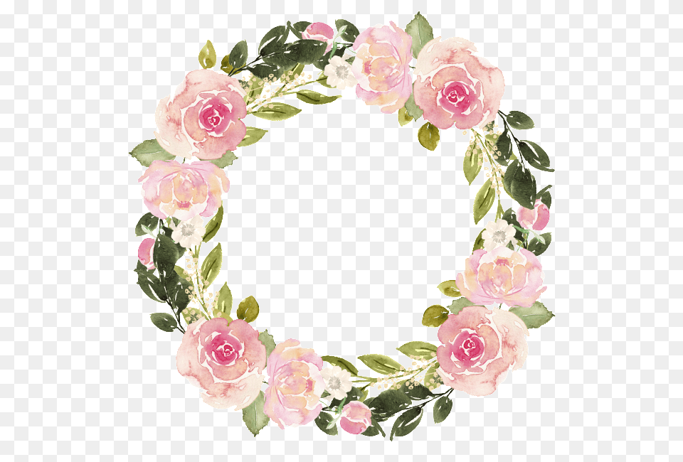 Floral Garland Watercolor Flower Wreath Watercolor Floral Wreath, Art, Floral Design, Graphics, Pattern Free Png Download