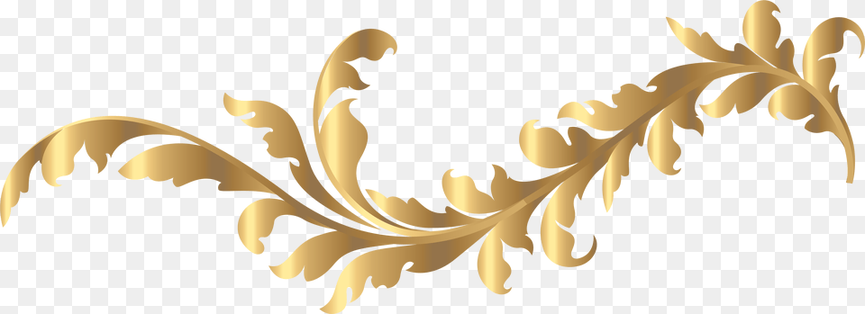 Floral Gold Element Clip Background Gold Logo Design, Art, Floral Design, Graphics, Pattern Free Png