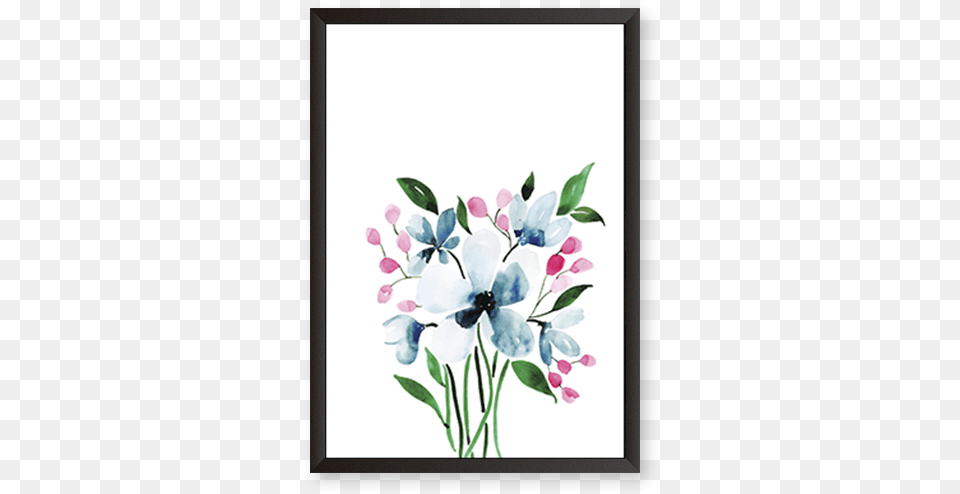 Floral Letter D, Art, Pattern, Mail, Greeting Card Png