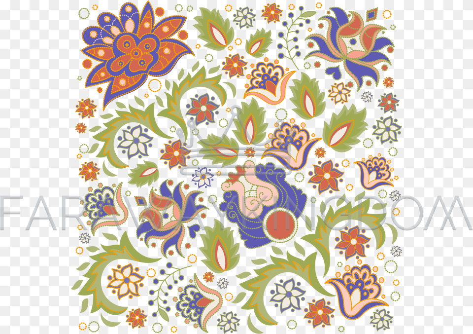 Floral Ornament Oriental Folk Ethnic Vector Illustration Motif, Art, Floral Design, Graphics, Pattern Free Transparent Png