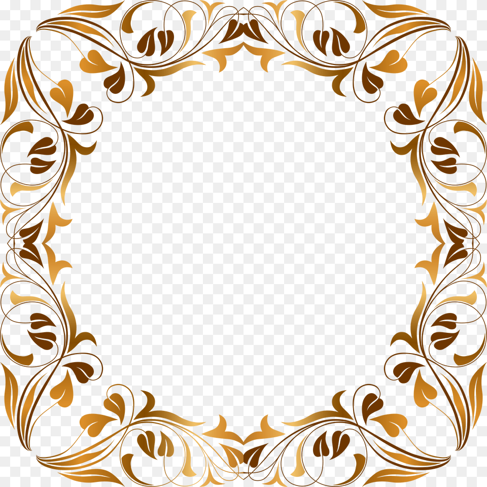 Floral Pattern Border Bingkai Bulat, Oval, Art, Floral Design, Graphics Png Image