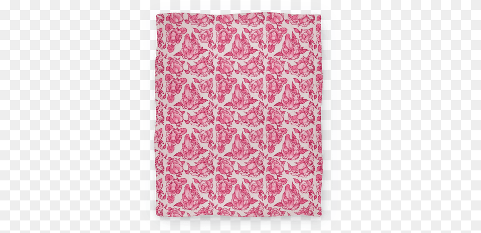 Floral Penis Pattern Pink Floral Penis Pattern Teal Tote Bag Funny Tote Bag, Cushion, Home Decor Png