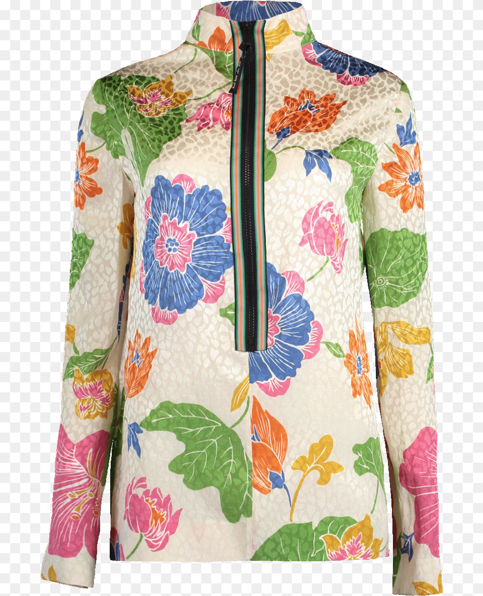 Floral Print, Pattern, Clothing, Coat, Jacket Free Transparent Png