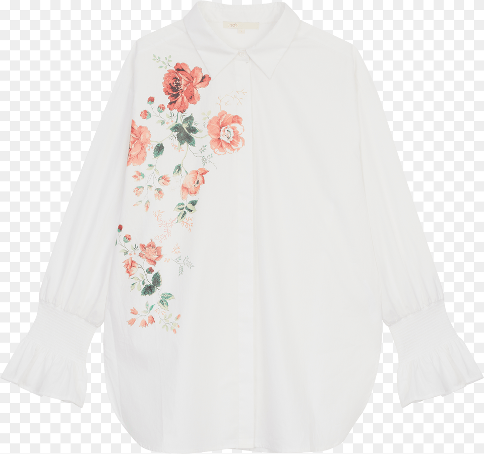 Floral Print Shirt Girl, Sleeve, Blouse, Clothing, Long Sleeve Free Png