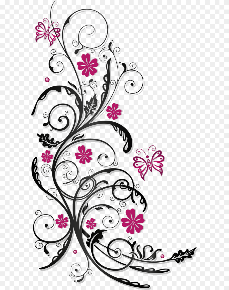 Floral Rose Butterfly Vector, Art, Floral Design, Graphics, Pattern Free Transparent Png