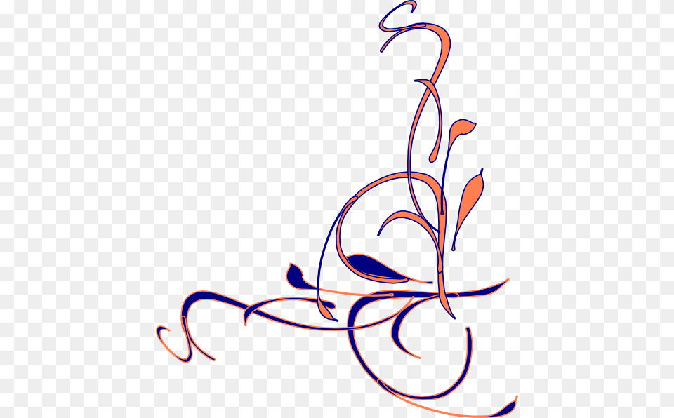 Floral Swirl, Handwriting, Text, Calligraphy Free Png Download
