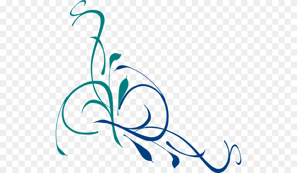Floral Swirl Clip Art, Floral Design, Graphics, Pattern Png Image