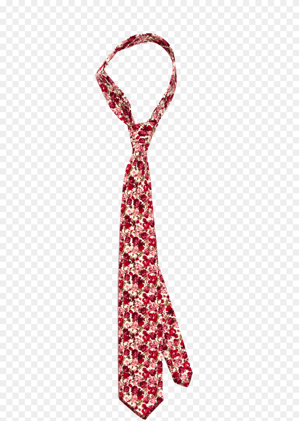 Floral Tie Red, Accessories, Formal Wear, Necktie Free Png Download