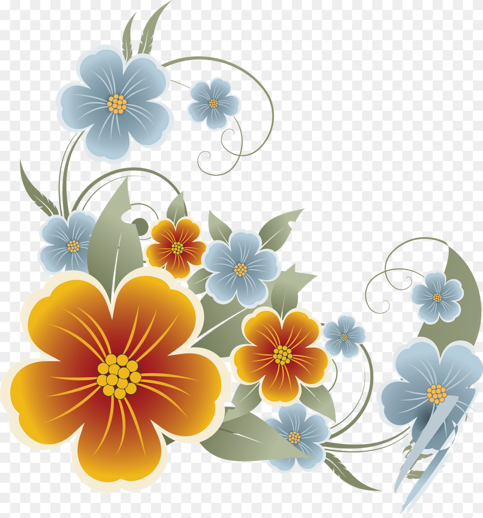 Floral Transparent Image Vector Flower Transparent, Art, Floral Design, Graphics, Pattern Free Png Download