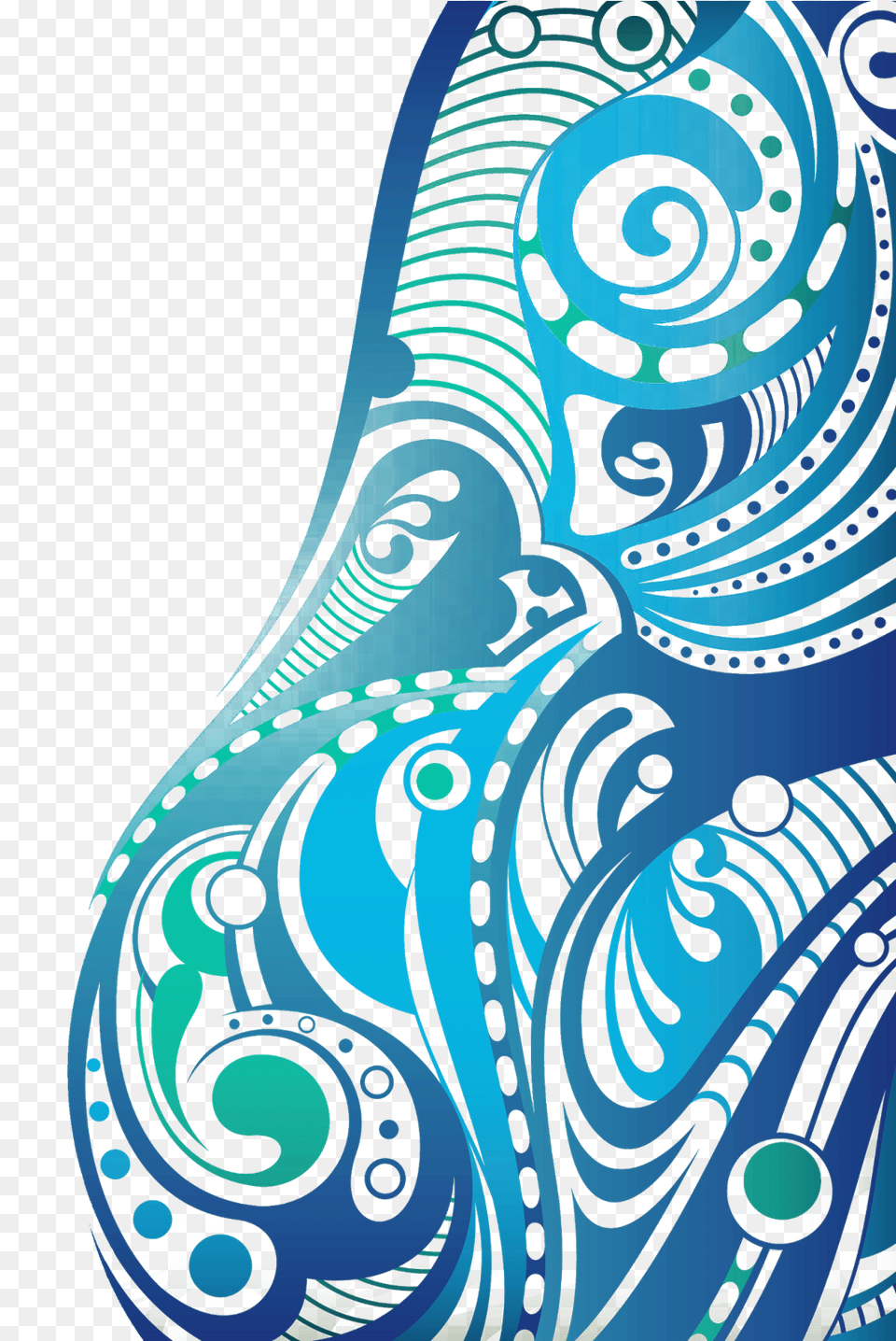 Floral Vector Design High Resolution Vector Graphics, Art, Pattern, Floral Design, Turquoise Free Png Download