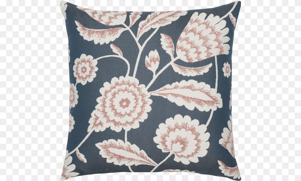 Floral Vine Cushion, Home Decor, Pillow Png
