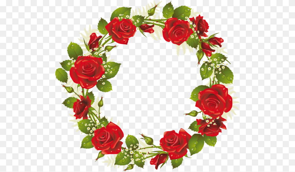 Floral Wreath Flower, Plant, Rose, Art Free Png