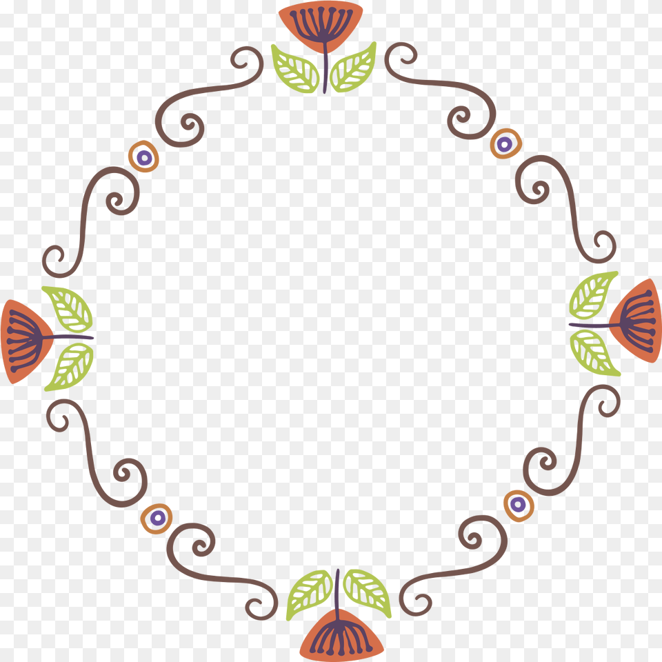 Floral Wreaths Laurels Circle, Accessories, Pattern, Blackboard, Oval Png Image