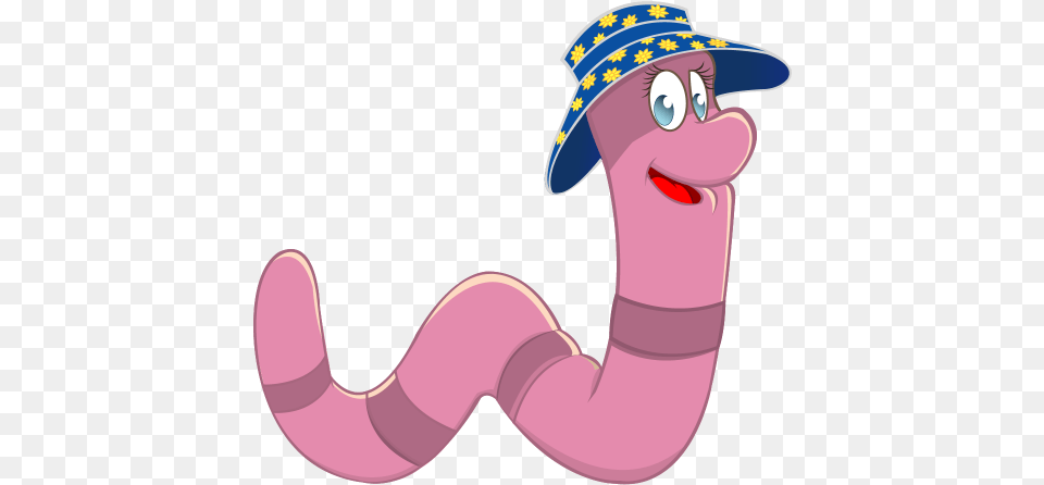 Florance The Earthworm Dan The Gardener U0026 Friends Cartoon, Smoke Pipe Png