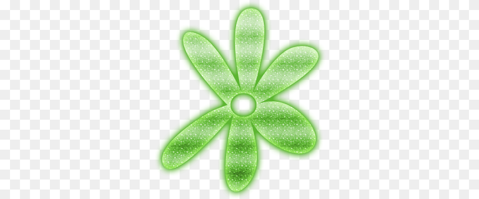 Florecitas Light Circle, Green, Pattern Free Png Download