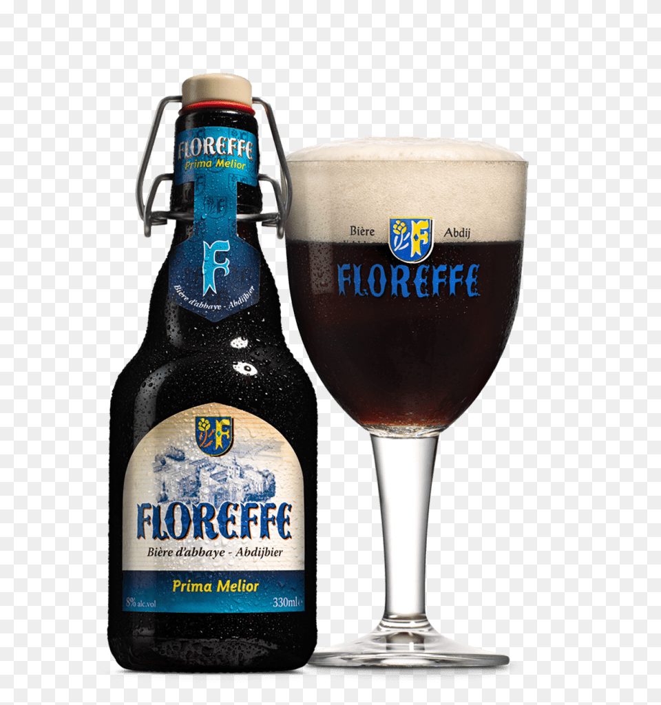 Floreffe Beer Prima Melior, Alcohol, Beverage, Glass, Lager Free Transparent Png