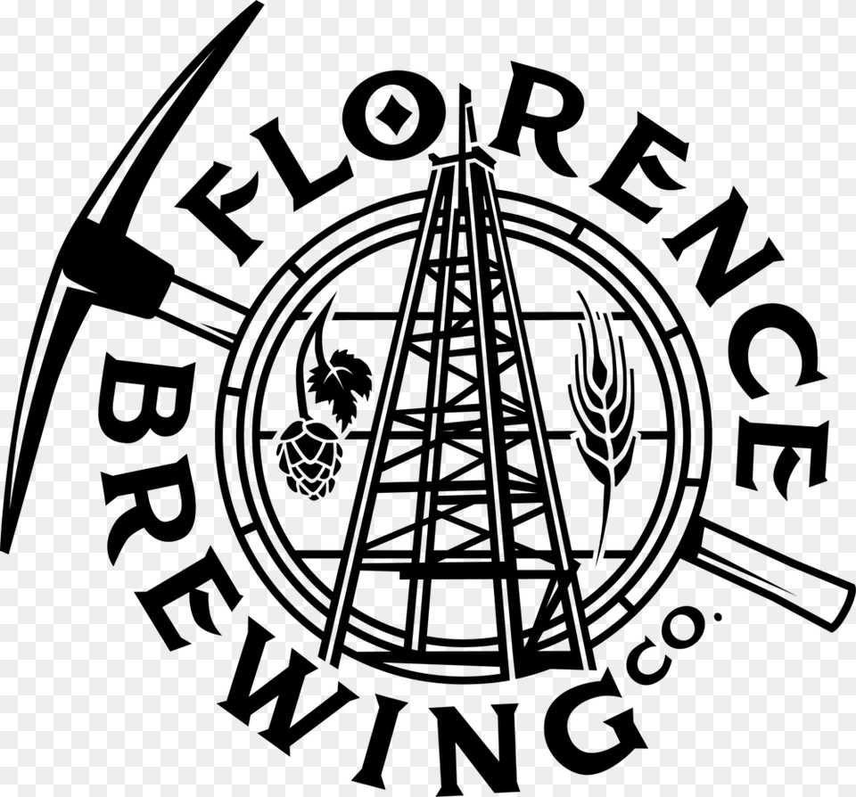 Florence Breweng Co Logo Burdwan University Dde, Gray Png Image