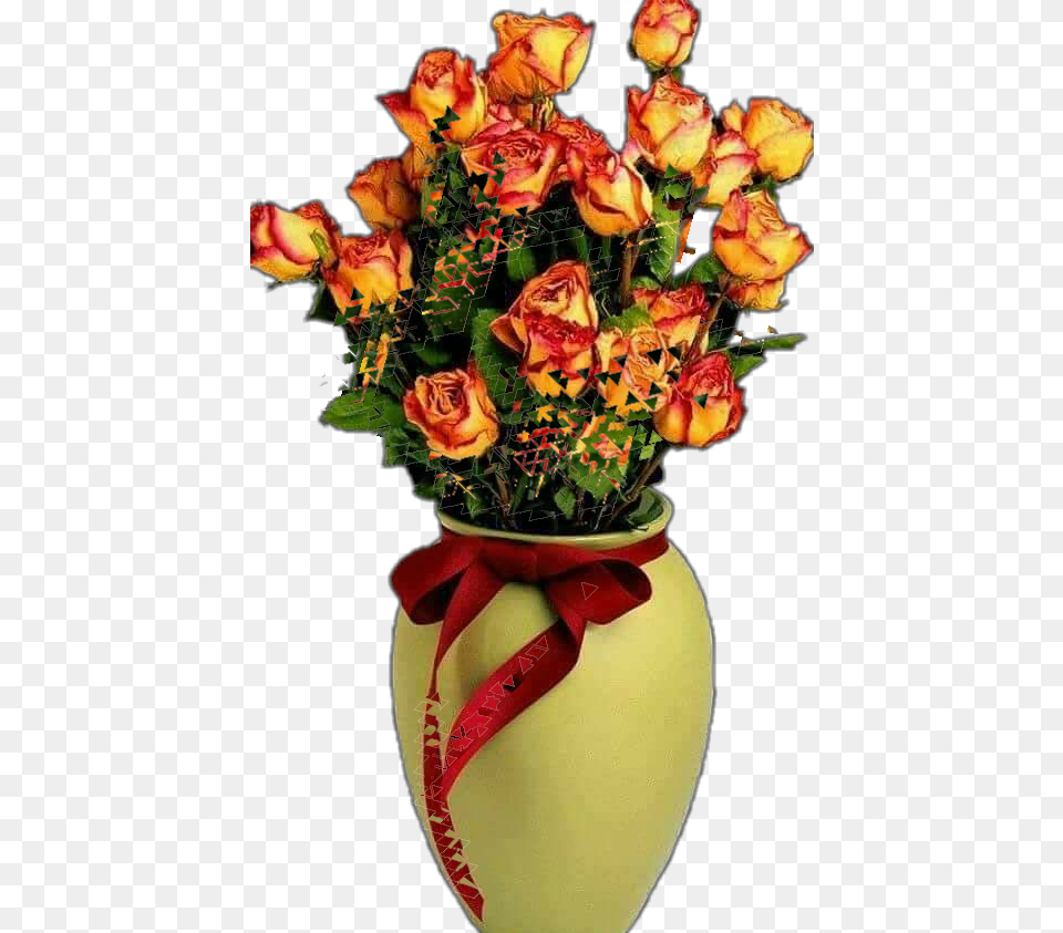 Florero Rosas Flower Vase Hd, Flower Arrangement, Flower Bouquet, Jar, Plant Free Transparent Png