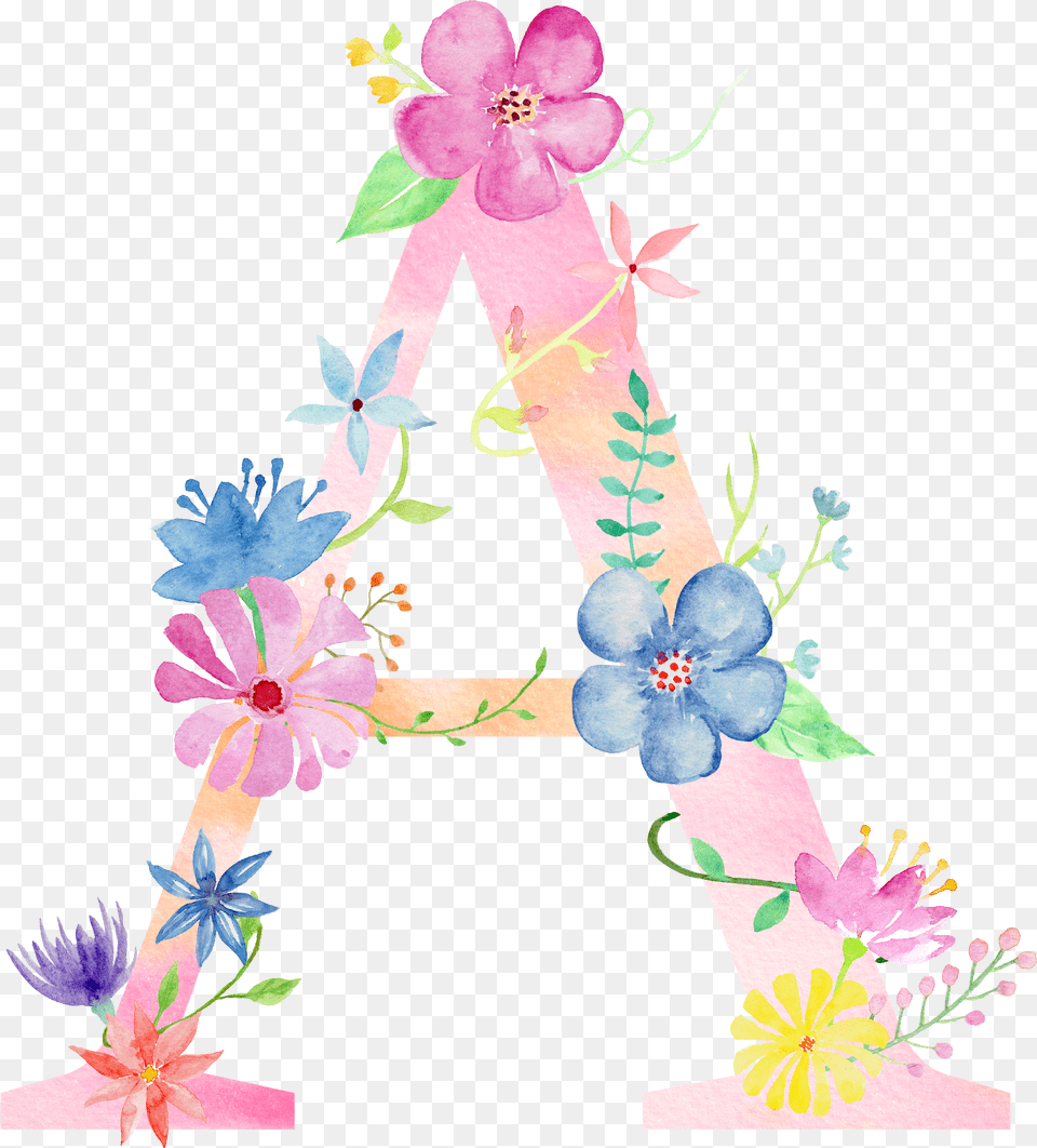 Flores Acuarela, Flower, Plant, Art, Graphics Png